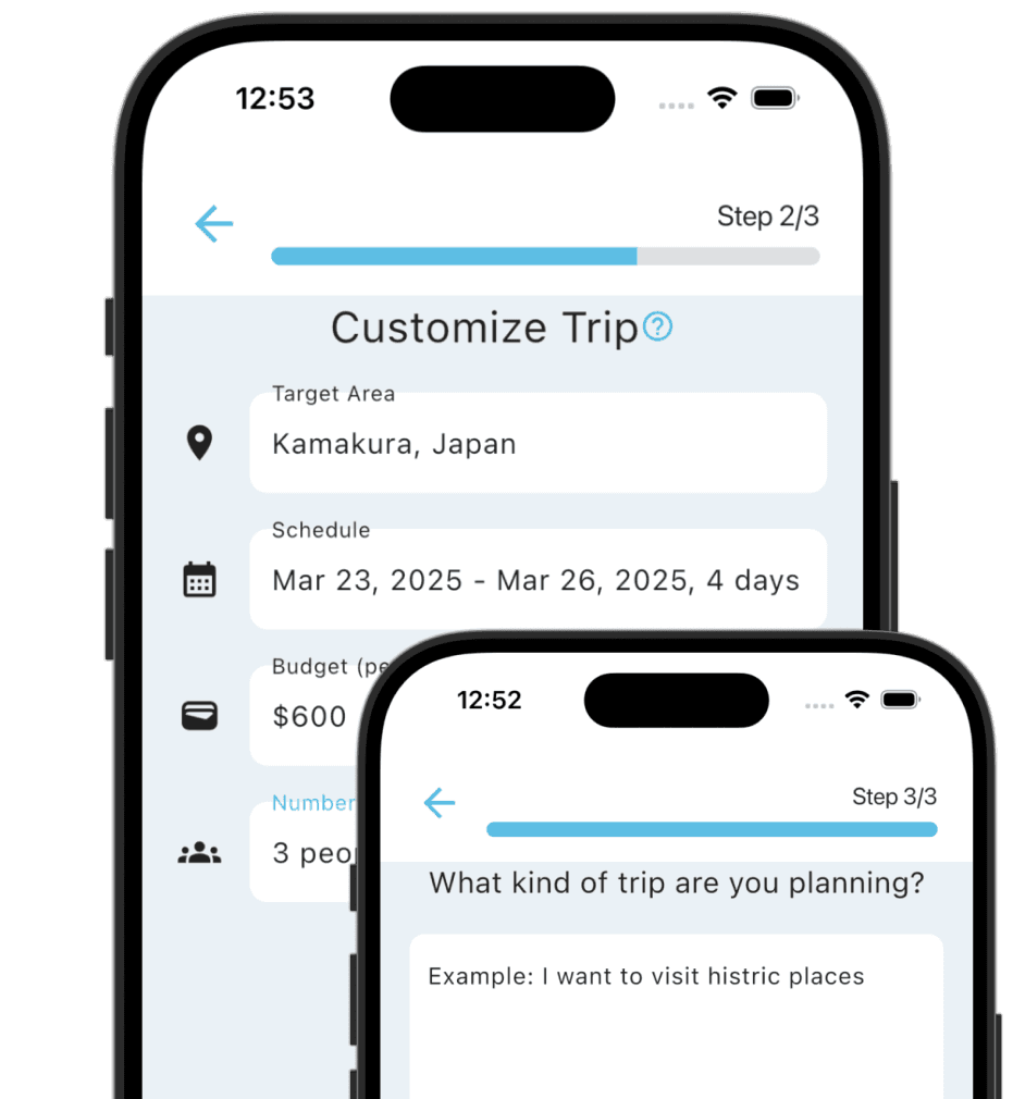 Instantly Generate Your Ideal Trip
